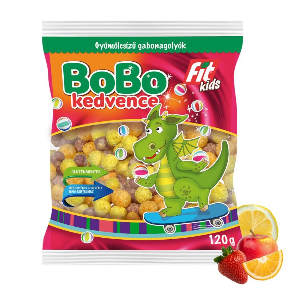 BOBO kedvence gyümölcsízű golyók