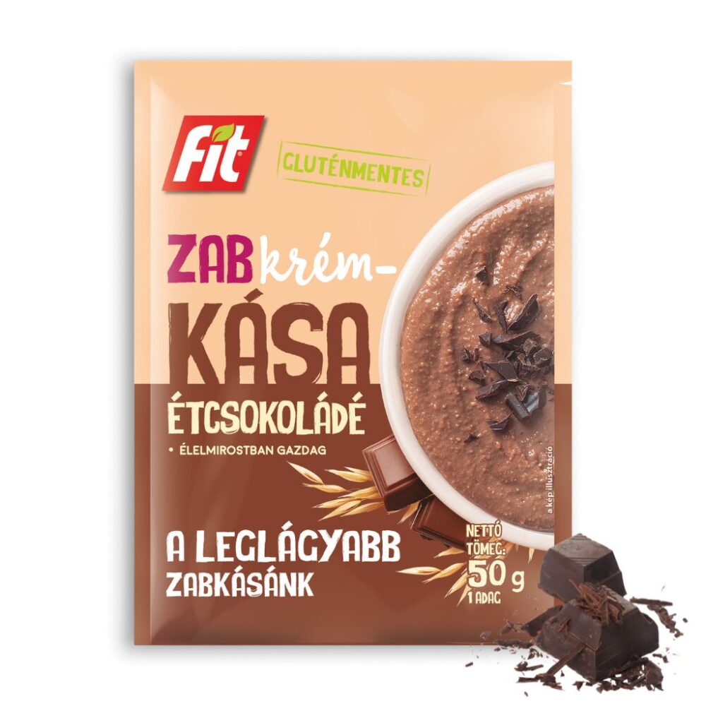 Zab krémkása étcsokoládéval