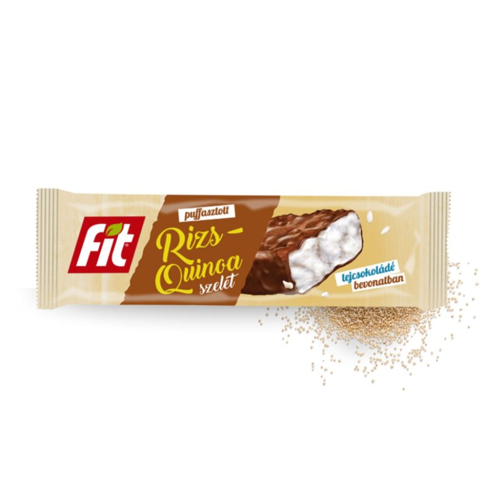 Puffasztott rizs-quinoa szelet