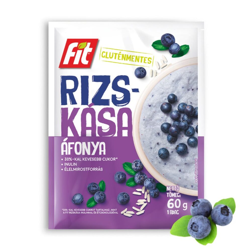 Rizskása áfonyával
