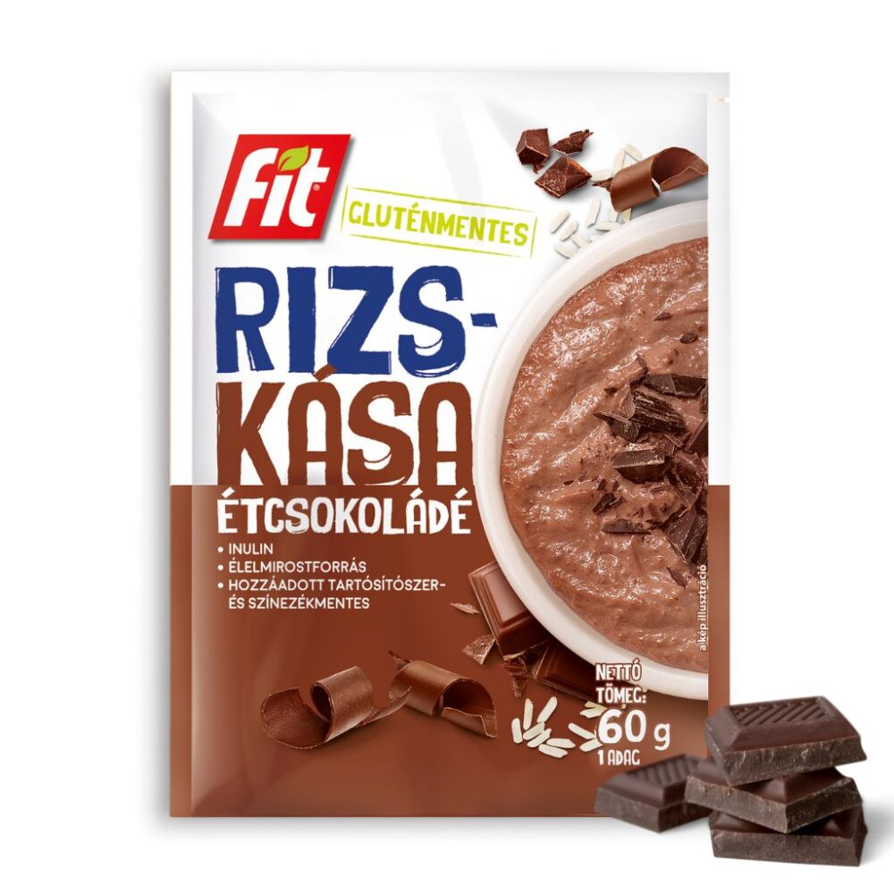 Rizskása étcsokoládéval