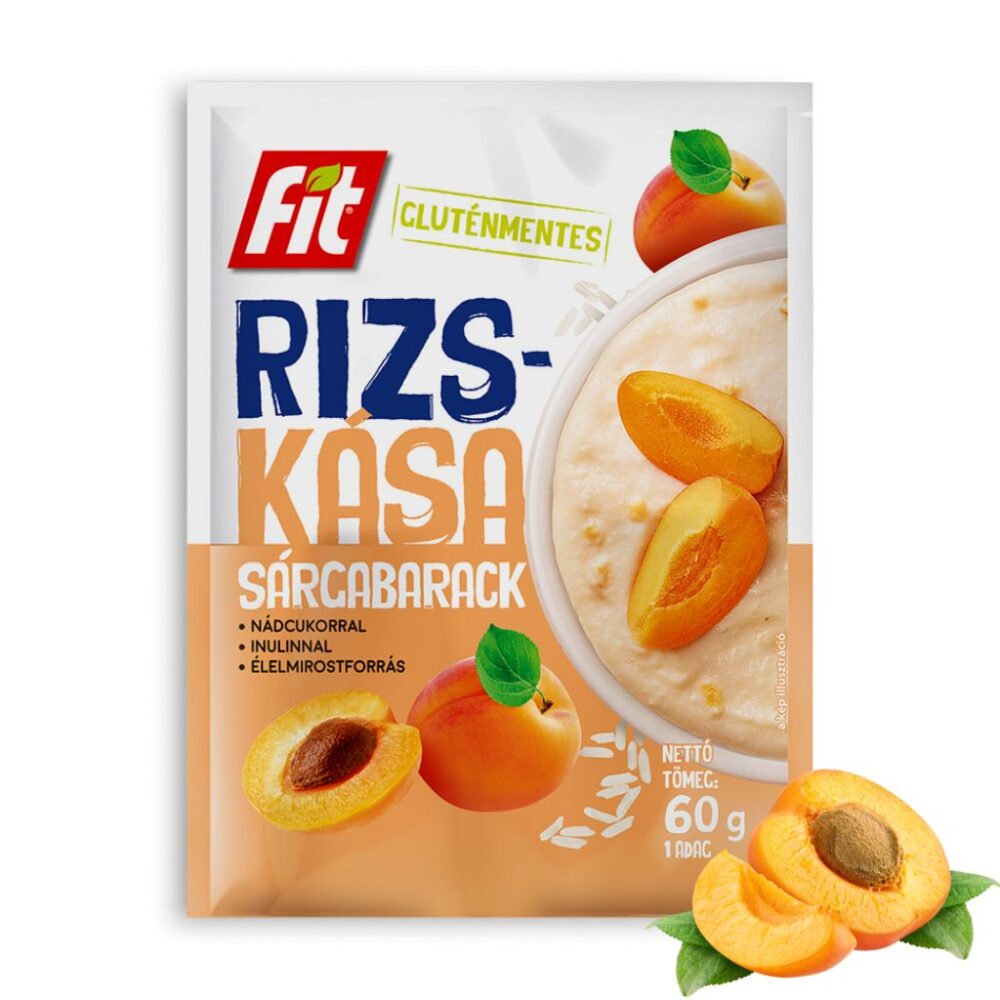 Rizskása sárgabarackkal