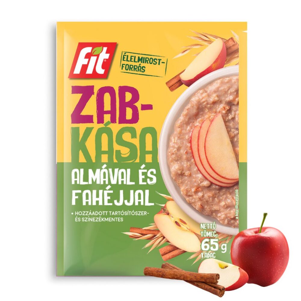 Zabkása almával és fahéjjal