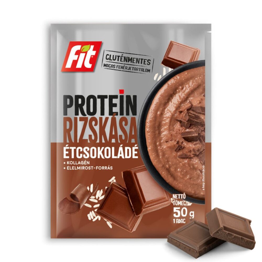 Protein rizskása étcsokoládéval