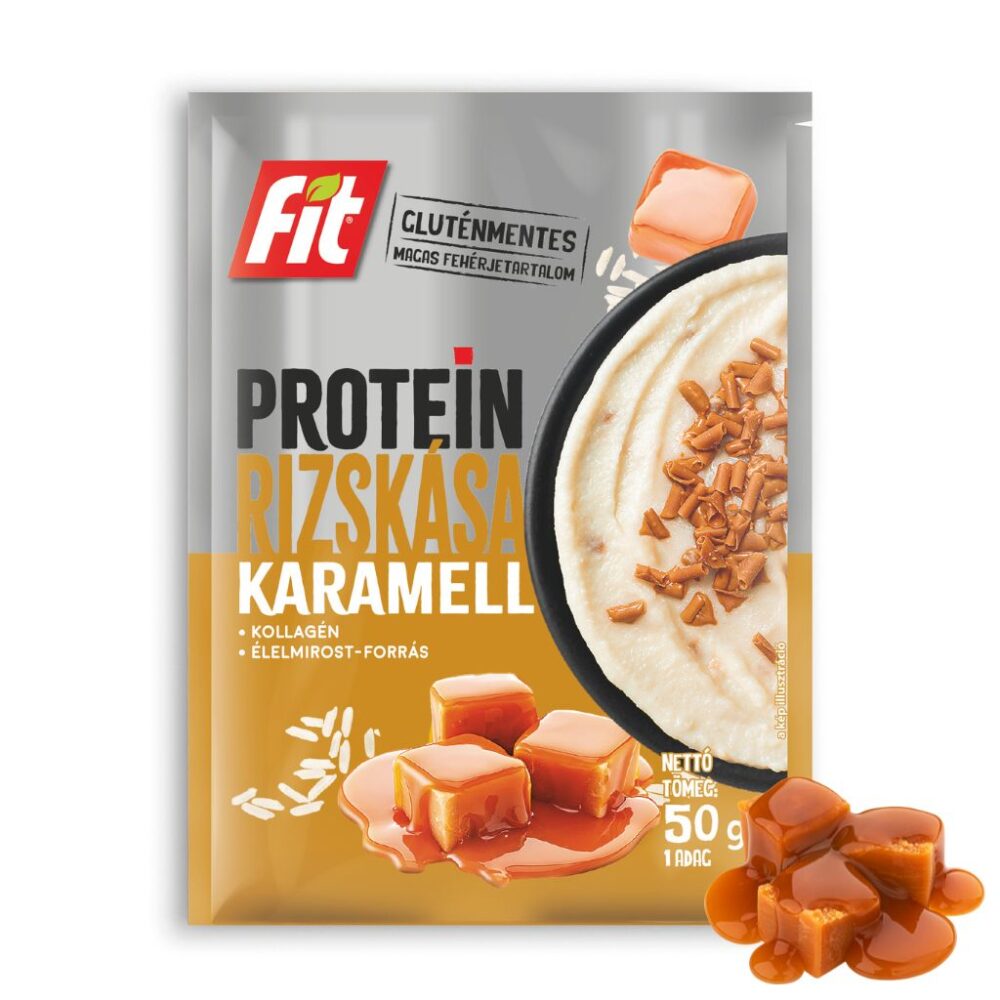 Protein rizskása karamellel